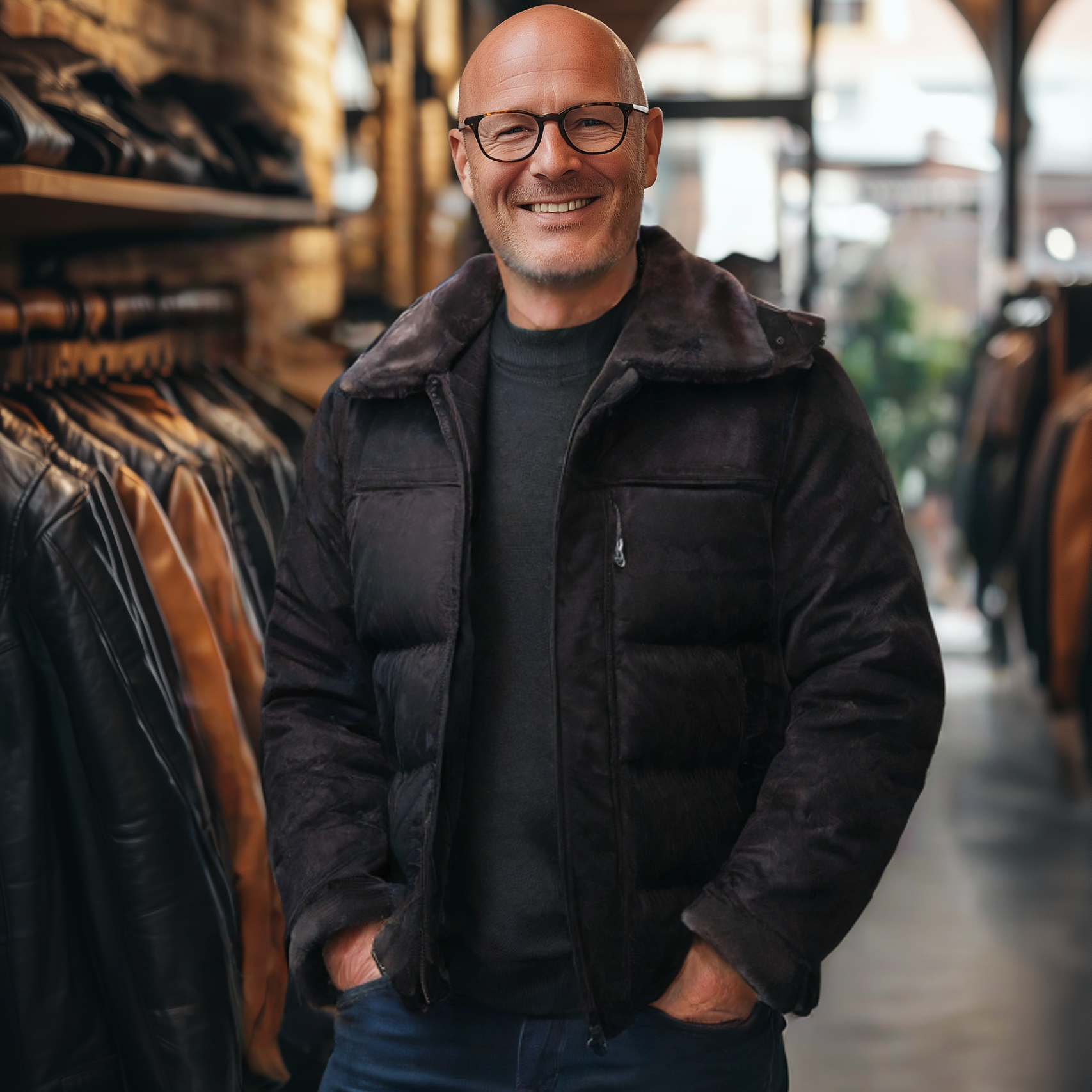 Bernhard | Nahast Puffer jope